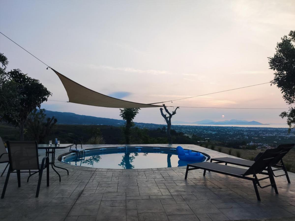 Yiorgos, Amazing Sunset View House Lägenhet Psalidi  Exteriör bild